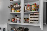 Pantry may have food items left behind by owner/previous guests, NO guarantee stocked like photo.